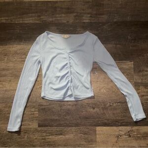 Light Blue Long Sleeve Button Up